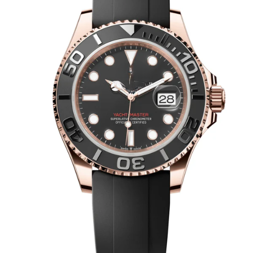 Marine Classic Watch 40, Oysterflex, black dial