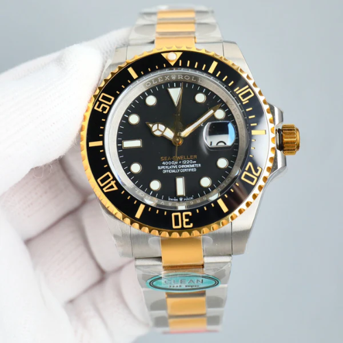 Deep Sea Watch 43, steel & yellow gold
