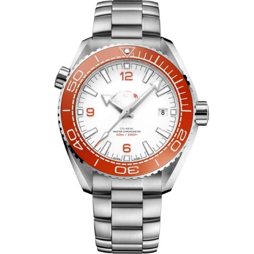 Automatic Dive Watch 600M Red Ceramic Bezel 43.5mm