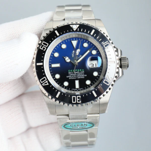 Professional Diver Watch - Steel with Blue Dial