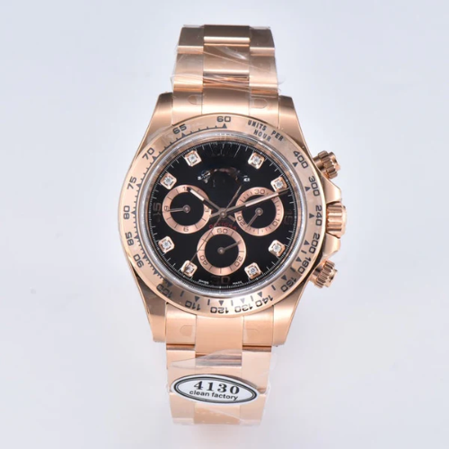 Racing Chronograph Watch, Everose gold
