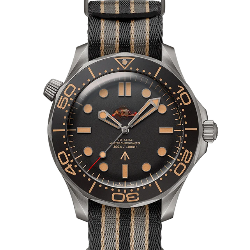 Classic Diver Watch 300M – Black Titanium – Grey & Black – Automatic – 42mm