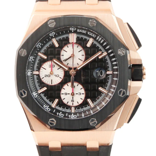 Sport Premium Watch Black Rubber – Black Dial – 43mm