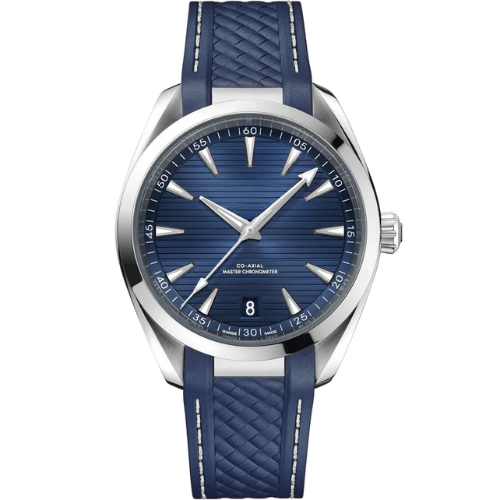 Aqua Classic Watch – Blue Dial – Blue Rubber – Automatic – 41mm