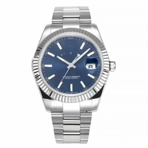 Classic Date Watch 41 – Oyster, 41 mm, Oystersteel – Blue dial